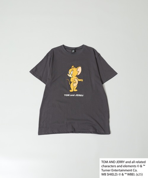 tシャツ TOM＆JERRY プリントTシャツ 半袖 メンズ レディース