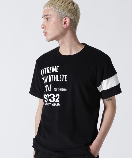 「SY32 by SWEET YEARS」 半袖Tシャツ M ホワイト メンズ_画像3