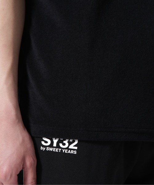 「SY32 by SWEET YEARS」 半袖Tシャツ M ホワイト メンズ_画像9