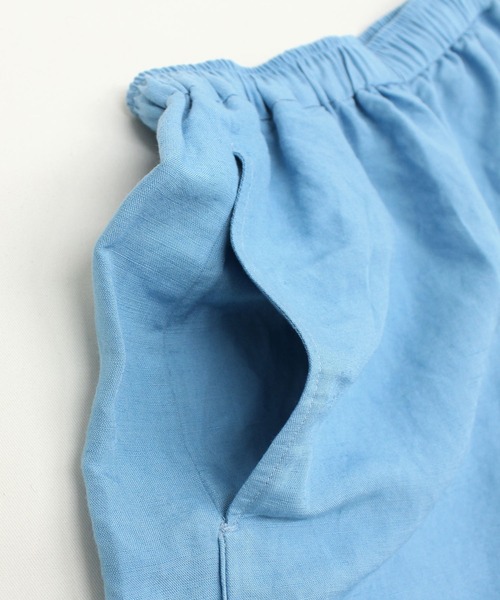 「RNA-N」 スラックス MEDIUM サックスブルー レディース_画像8