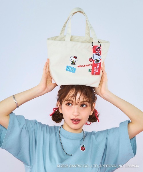 未使用　サンリオ　キティーちゃん　 ハンドバッグ ハンドバッグ 「Ocean Pacific×ハローキティ」レディースハローキティ