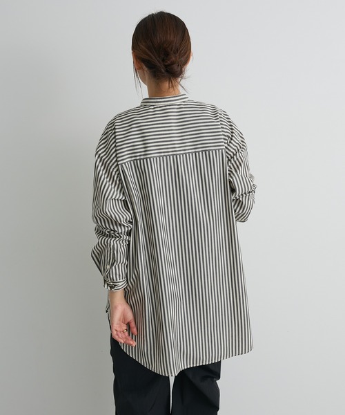 「CRAFT STANDARD BOUTIQUE」 長袖ブラウス S オフホワイト レディース_画像4