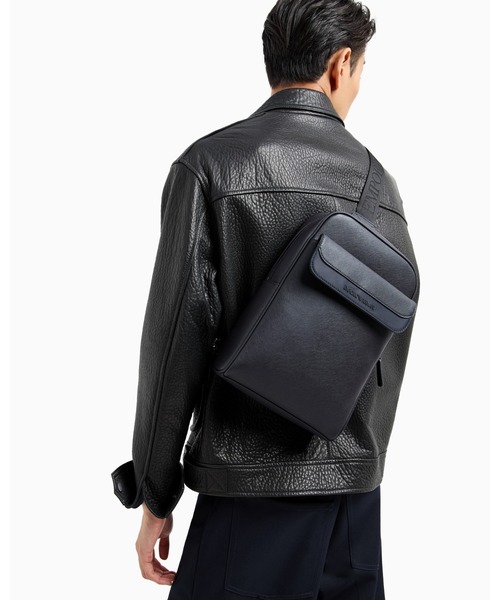 「EMPORIO ARMANI」 ショルダーバッグ FREE ダークネイビー メンズ