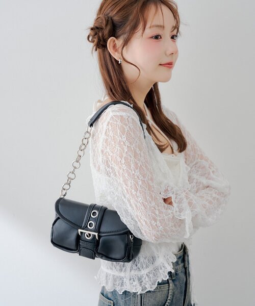 continuer de NICE CLAUP ショルダーバッグ バッグ 「プチプラ高見え