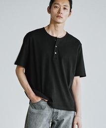 WYM LIDNM tシャツ REFINED RIB STRETCH HENLEY TEE メンズ レディース