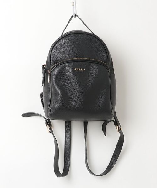 FURLA フルラ リュック FURLA（フルラ） 刺繍リュック - ブラック レディース : ZOZOTOWN