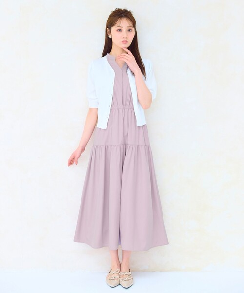 「Feroux」 カーディガン F レッド レディース_画像4