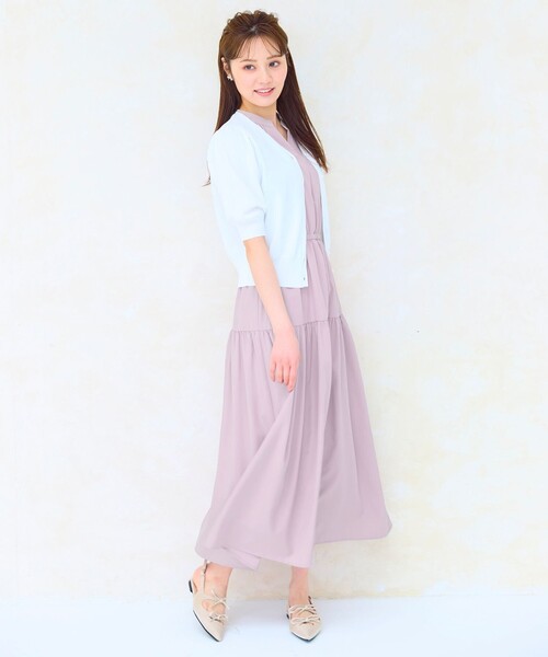 「Feroux」 カーディガン F レッド レディース_画像5