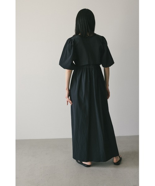 「STYLEMIXER」 コンビワンピース SMALL ブラウン レディース_画像6