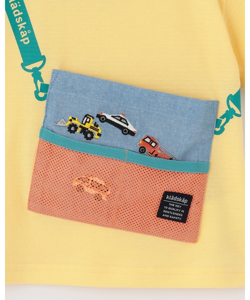 kladskap（クレードスコープ） tシャツ サコッシュ風半袖Tシャツ