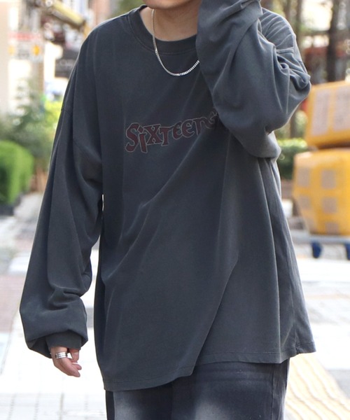 「Confirm」 長袖Tシャツ L グレー系その他2 メンズ_画像4
