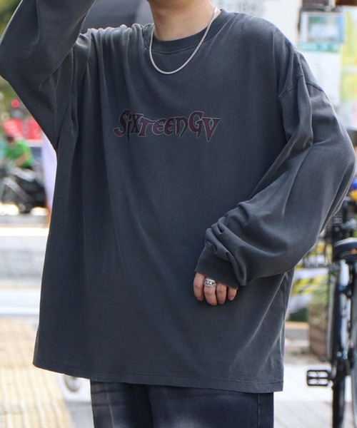 「Confirm」 長袖Tシャツ L グレー系その他2 メンズ_画像9