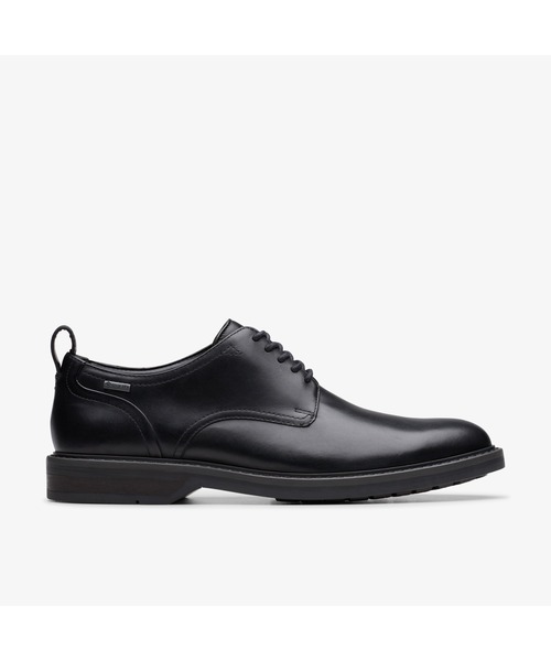 Clarks（クラークス） レザーシューズ UK7.5 ブラック メンズ