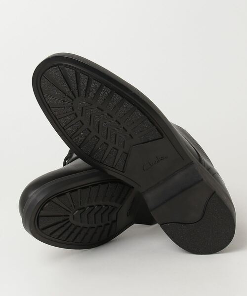 Clarks（クラークス） レザーシューズ UK7.5 ブラック メンズ