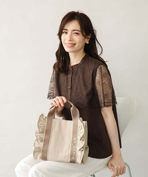 MK MICHEL KLEIN（エムケー ミッシェルクラン） トートバッグ 小さめ