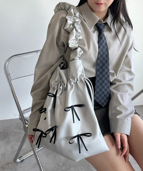 「apres jour mignon」 トートバッグ フリー ブラック レディース_画像2