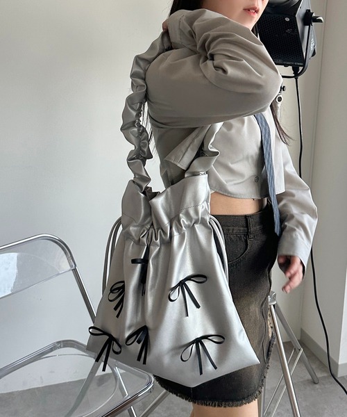 「apres jour mignon」 トートバッグ フリー ブラック レディース_画像3