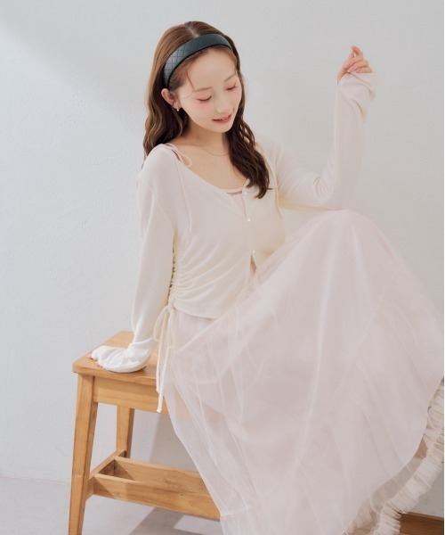 continuer de NICE CLAUP カーディガン uvカット 「UVカット率90