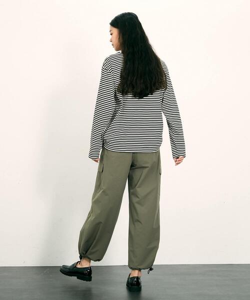 「MELROSE claire」 カーゴパンツ 2 カーキ レディース_画像5