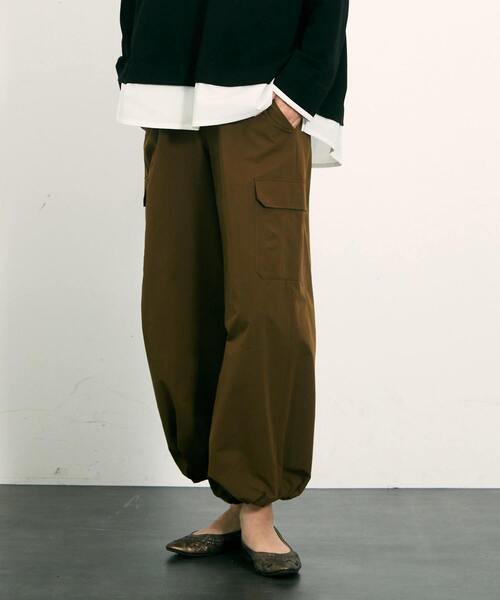 「MELROSE claire」 カーゴパンツ 2 カーキ レディース_画像8