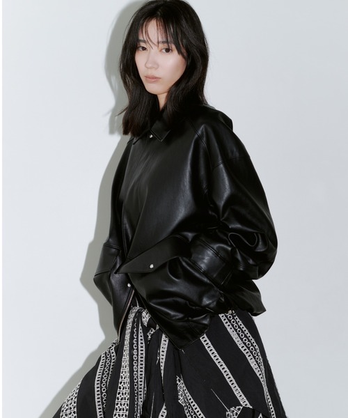 MICHAEL KORS（マイケルコース） レザージャケット ライダース ジップ