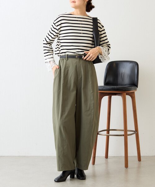 BEARDSLEY ワイドパンツ BEARDSLEY（ビアズリー） ワイドパンツ パンツ バレルパンツ