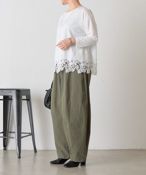 BEARDSLEY（ビアズリー） ワイドパンツ パンツ バレルパンツ