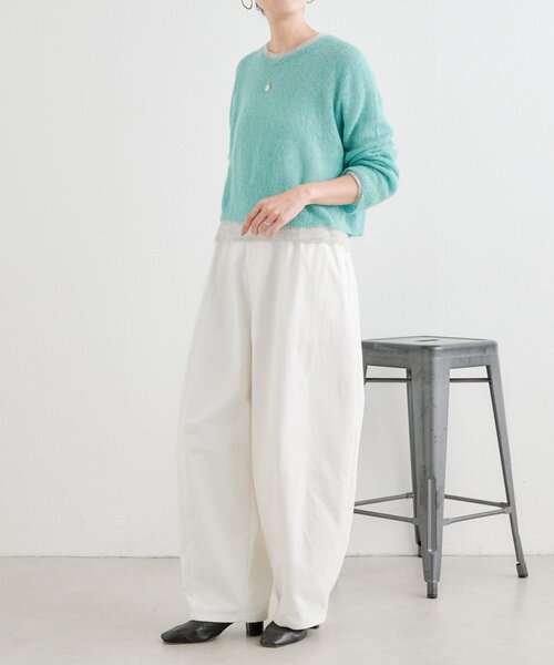 BEARDSLEY（ビアズリー） ワイドパンツ パンツ バレルパンツ