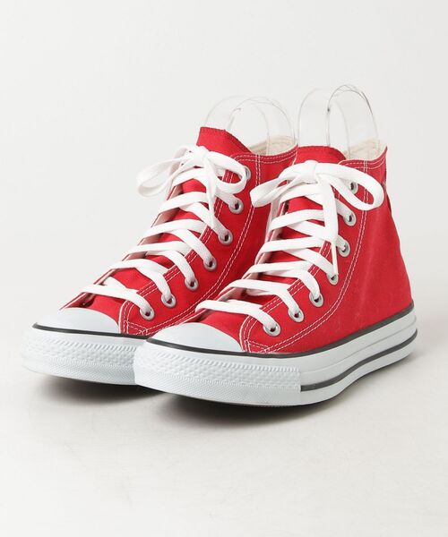 Converse コンバース オールスター ハイカット スニーカー レッド CONVERSE（コンバース） ハイカットスニーカー 5 レッド メンズ
