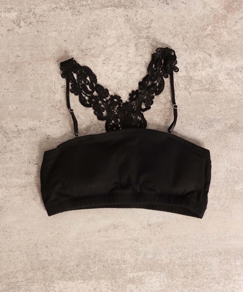 チューブトップ レース使いブラトップ 手洗い可 代引き人気