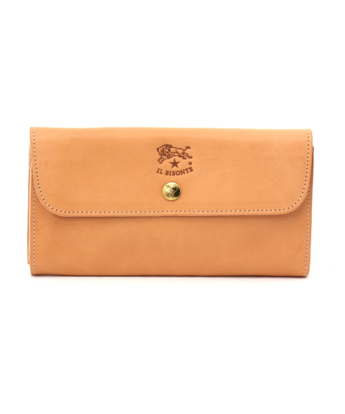 長財布 財布 IL BISONTE / ORIGINAL LEATHER / ロングウォレット レディース メンズの画像