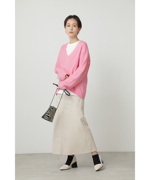 大人気定番 スカート フェイクレザー切り替えフレアスカート ZOZOTOWN PayPayモール店 - 通販 - PayPayモール 安い得価
