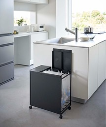 tower ゴミ箱 ダストボックス tower（タワー）蓋付き目隠し分別ダスト