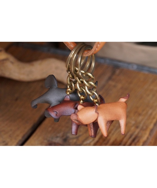 BrownBrown（ブラウンブラウン） キーホルダー 「BrownBrown」ブラウン