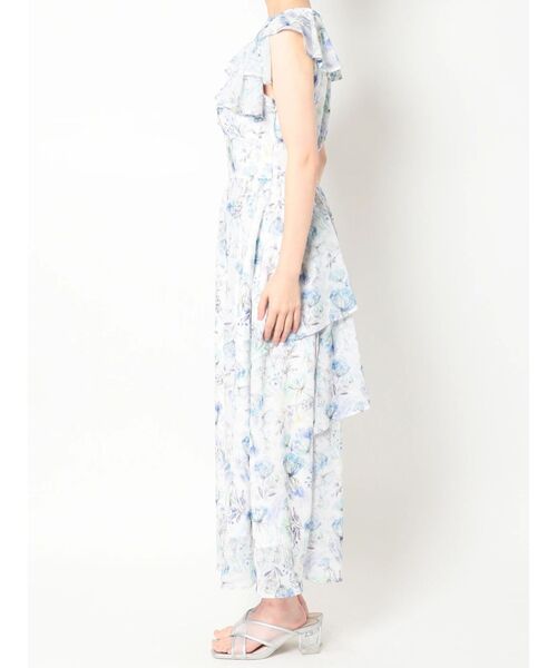 【6/11まで限定価格】dazzlin 2wayカラーバックティアードワンピース 6/11まで限定価格】dazzlin 2wayカラーバックティアード