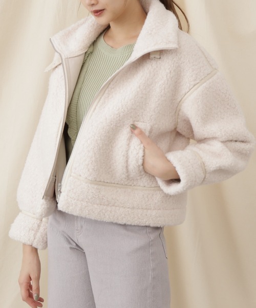 ジルスチュアート　フェイクムートンコート JILL by JILL STUART（ジルバイジルスチュアート） ムートンコート