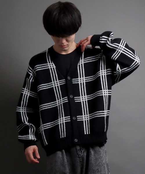 SITRY カーディガン jacquard knitting cardigan/ジャガード SITRY カーディガン jacquard knitting cardigan/ジャガード