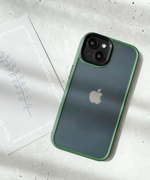 BURNER（バーナー） スマホケース 「28 BURNER SELECT」マットクリア