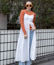 SinceThenレース フレア キャミワンピース ロング丈 楽天市場】フレアシルエット キャミワンピース レディース