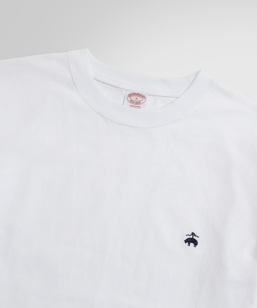 コットンジャージー オフホワイト ロングスリーブ Tシャツ コットン ジャージー ロングスリーブ Tシャツ