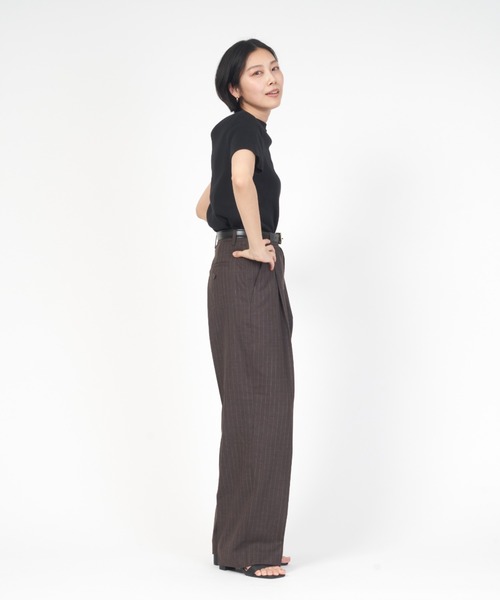 パンツ greed strip dot pants greed strip dot pants