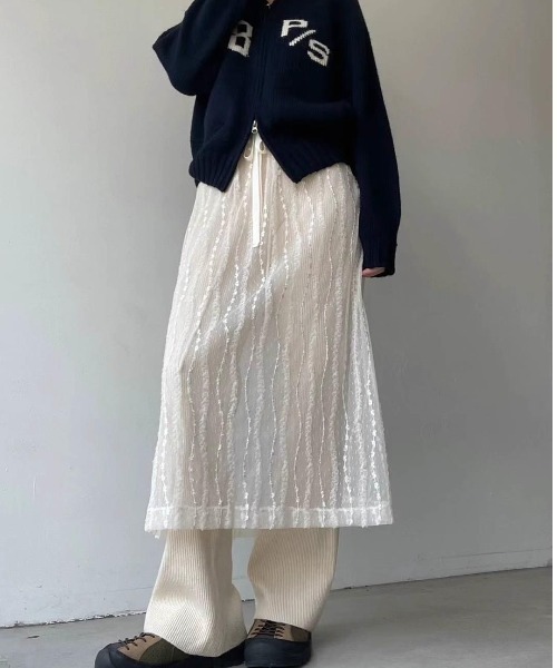 スカート レース巻きスカート/ラップスカート レディース : 83075489  