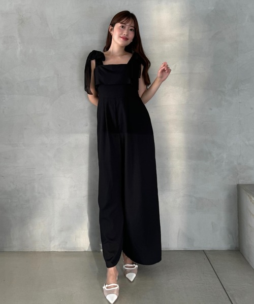 Her lip to オールインワン Ribbon Romper レディース