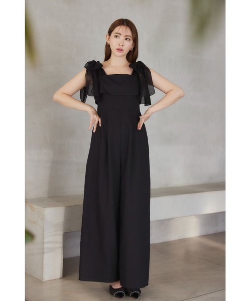Her lip to オールインワン Ribbon Romper レディース