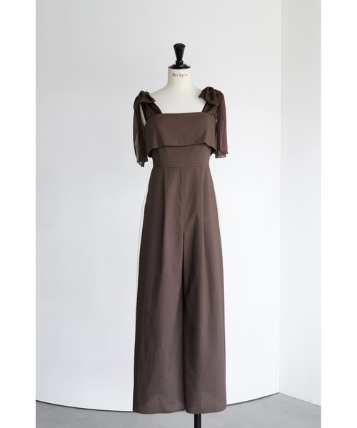 Her lip to オールインワン Ribbon Romper レディース
