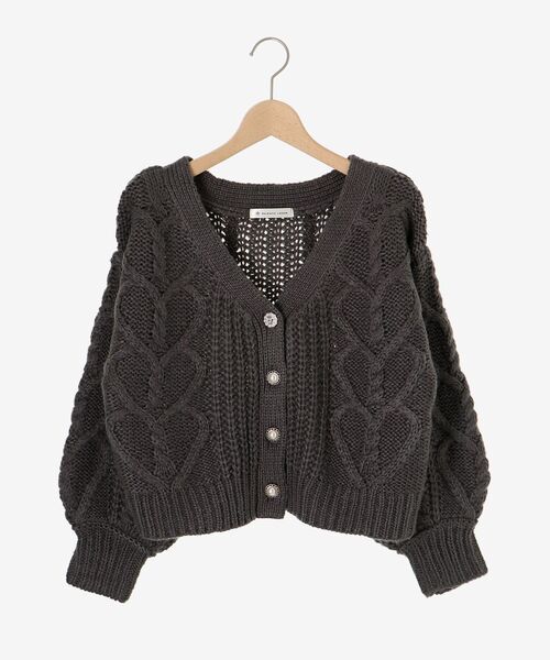MAJESTIC LEGON（マジェスティックレゴン） カーディガン ハート