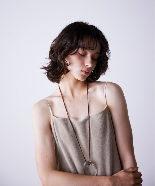 WALANCE（ワランス） ワンピース コットンベロアキャミソールドレス