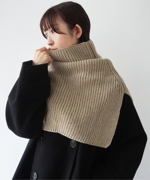 Port（ポート） ネックウォーマー スヌード 「 antique andico