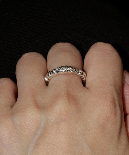 whoseA（フーシー） 指輪 リング 「silver925」TextureRing