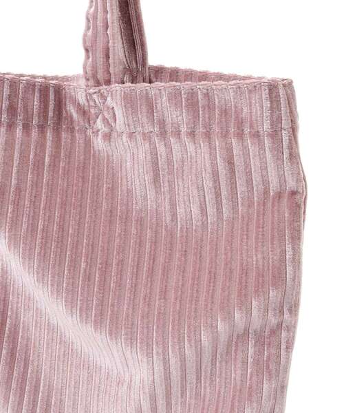 D&G ベロアマーケットバッグ ピンク CRAFT STANDARD BOUTIQUE トート